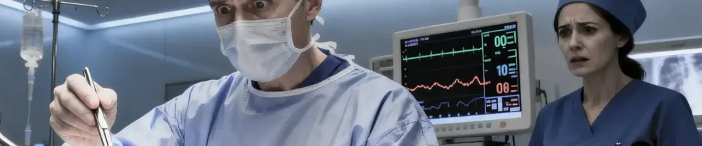 Intervento di bypass aortocoronarico con errore medico, cosa succede?