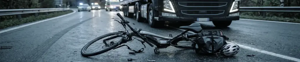 Scontro frontale tra camion e velocipede: guida completa al risarcimento danni per lesioni macropermanenti
