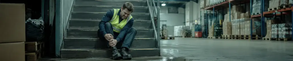 Caduta sulle scale del magazzino: quando il datore di lavoro è responsabile